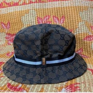 gucci vintage bucket hat